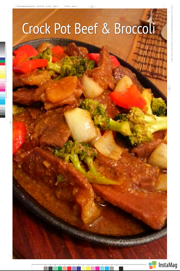 Hani's Kitchen Crock Pot Beef & Broccoli